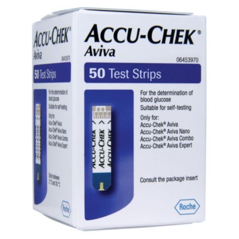 Accu-chek Aviva 50 Strisce per Glicemia