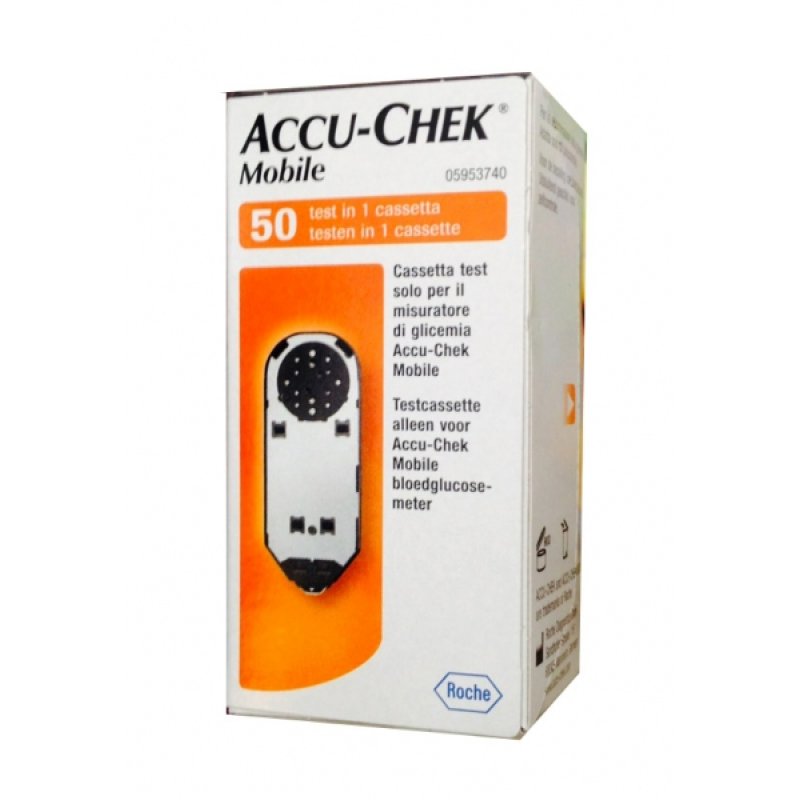 Accu-chek Mobile 50 Strisce per Glicemia