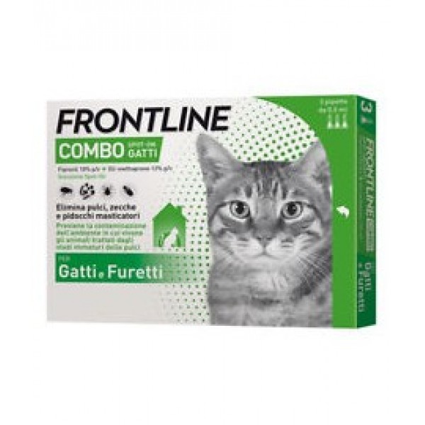 Frontline Combo Gatti - Pipette antipara...