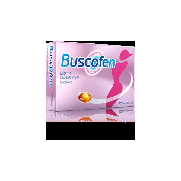 Buscofen 24 capsule Molli 200 mg