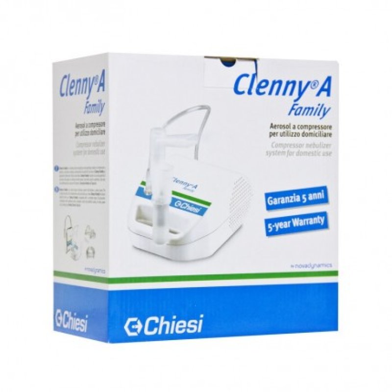 CLENNY A FAMILY Apparecchio per Aerosol con Compressore a Pistone