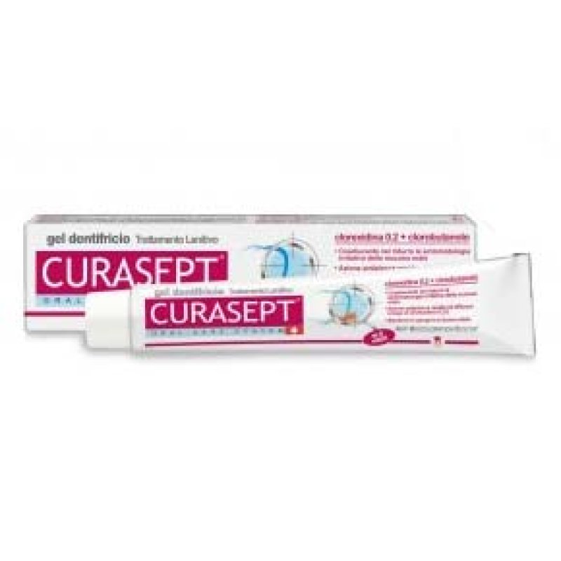 Curasept ADS Gel Dentifricio Lenitivo con Clorexidina 0,20% + clorobutanolo 0,5% 75 ml