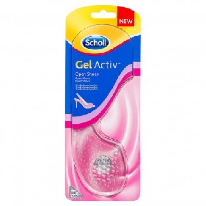 Scholl Gel Activ Solette in Gel per Scarpe Aperte Donna