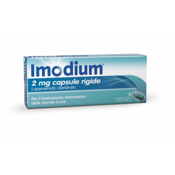 Imodium Trattamento Antidiarroico - 8 Ca...