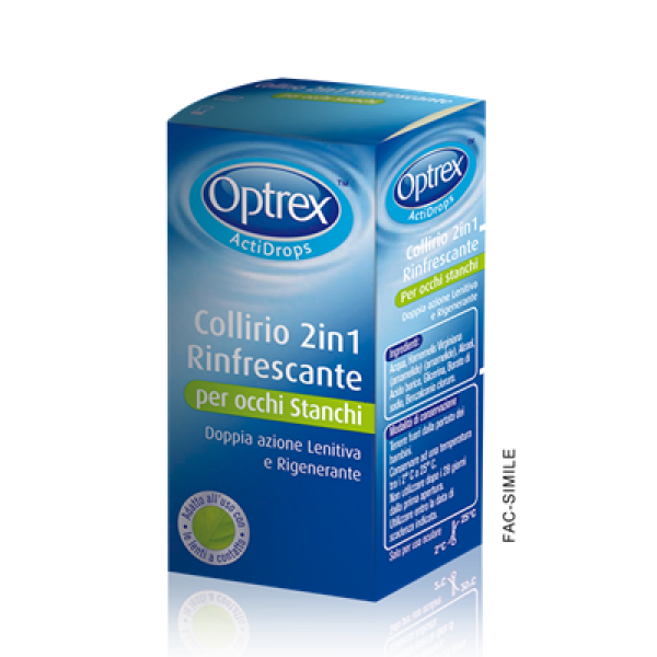 Optrex Actidrops 2 in 1 Collirio Rinfres...