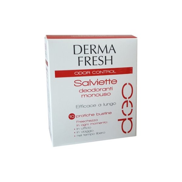 Dermafresh Deo Odor Control 10 salvietti...