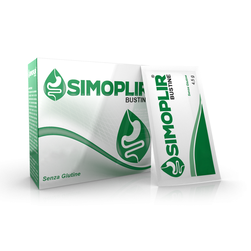 Simoplir - Integratore per l'equilibrio della flora batterica intestinale - 12 bustine