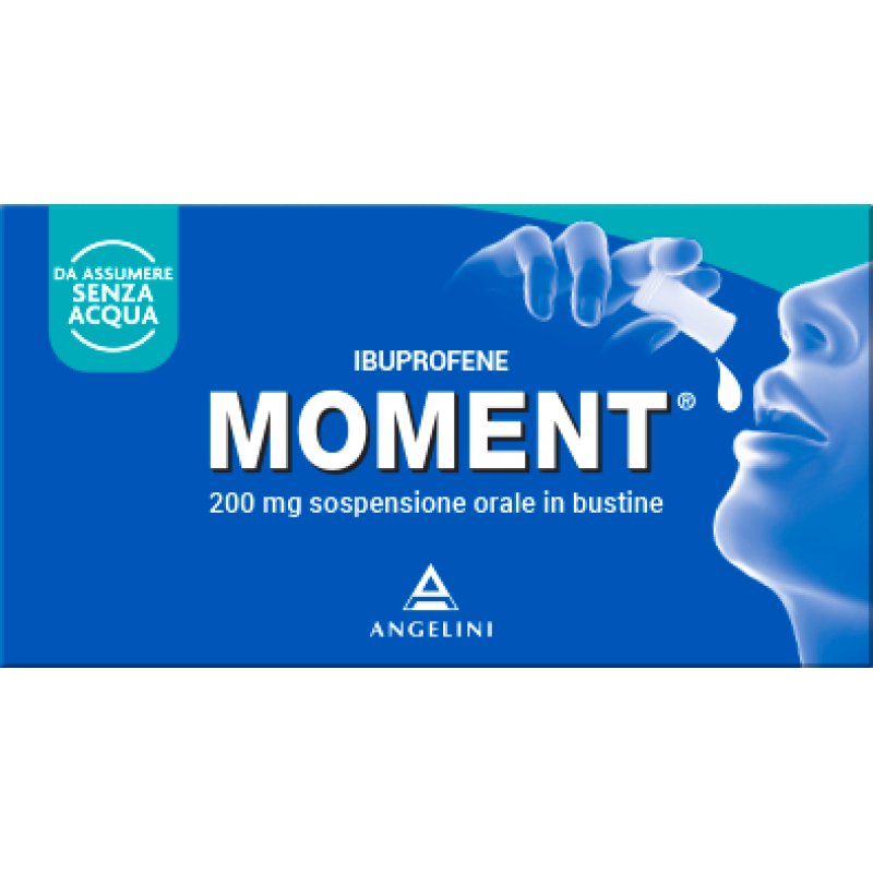 Moment Sospensione Orale 200 mg - Da assumere senza acqua - 8 bustine