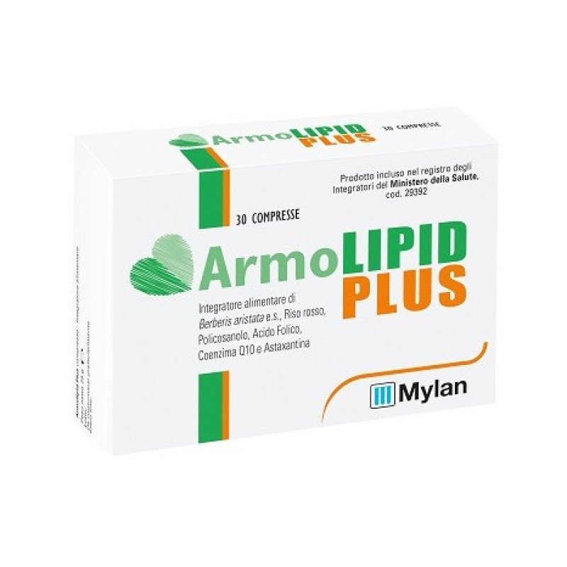 ArmoLIPID PLUS - Integratore alimentare per il controllo del colesterolo - 30 compresse