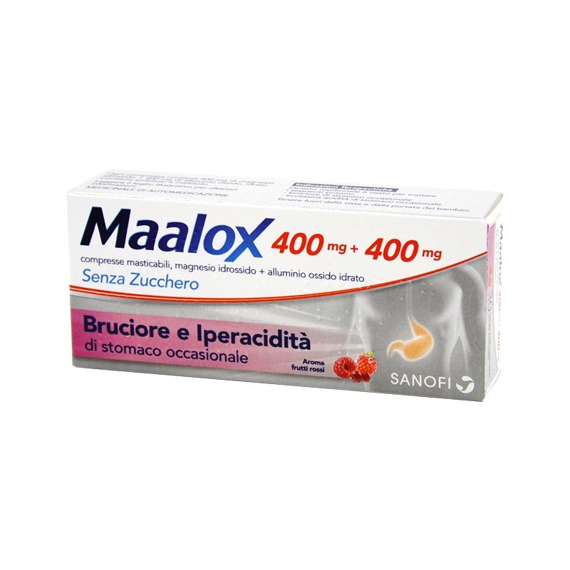 Maalox*s/z 30Compresse Mast400+400mg