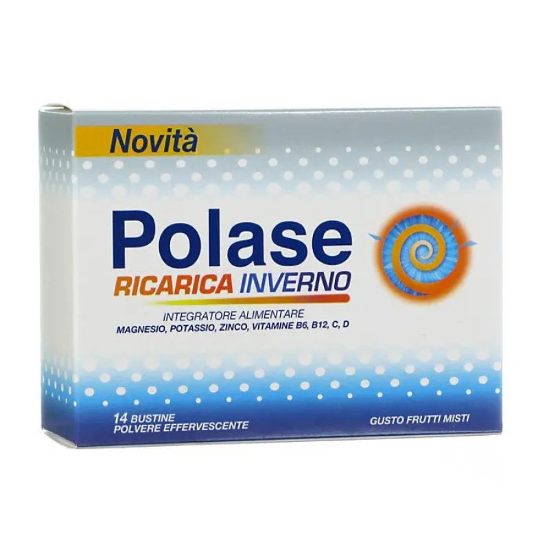 Polase Ricarica Inverno - Integratore di vitamine e minerali - 14 buste - Promo