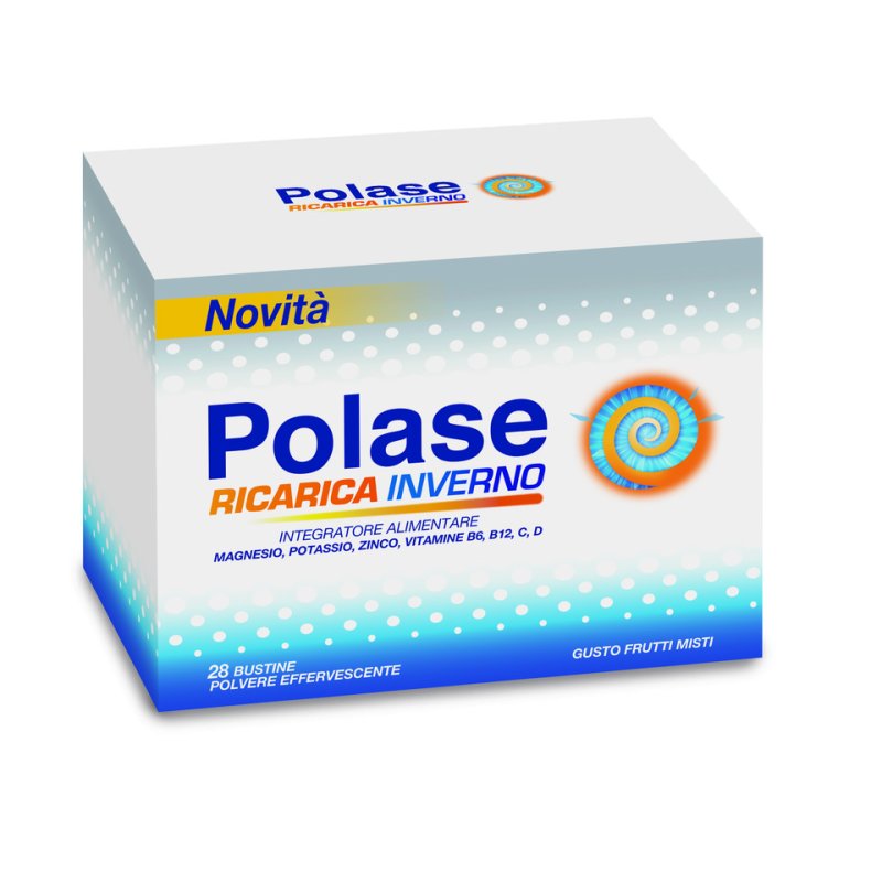 Polase Ricarica Inverno - Integratore di vitamine e minerali - 28 buste - Promo