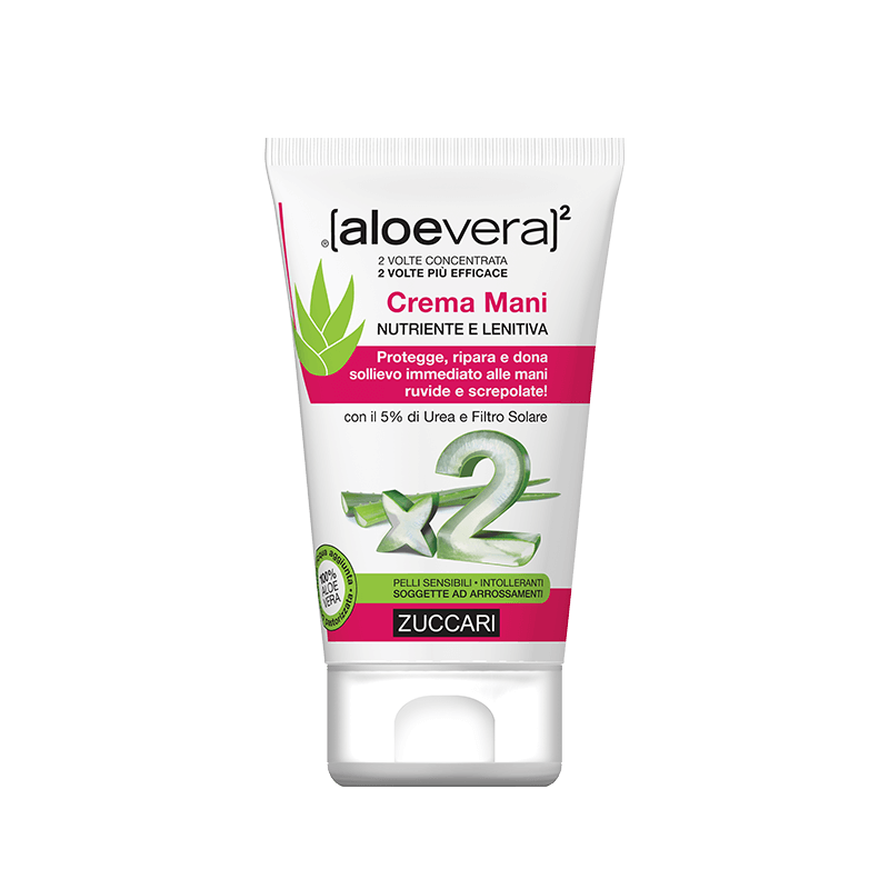 Aloevera 2 Crema Mani - Trattamento idratante per mani secche e screpolate - 50 ml