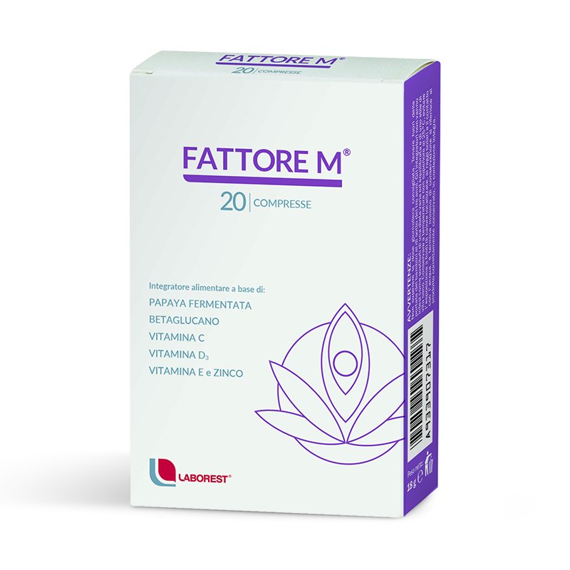 Fattore M - Integratore alimentare per le difese immunitarie - 20 compresse