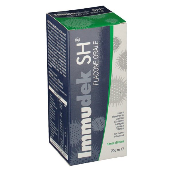 Immudek SH - Integratore alimentare per le difese immunitarie - Sciroppo - 200 ml