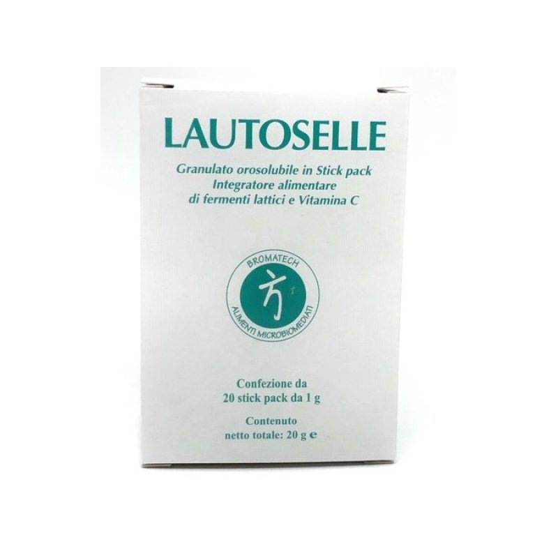 Lautoselle - Integratore di fermenti lattici e Vitamina C - 20 bustine orosolubili