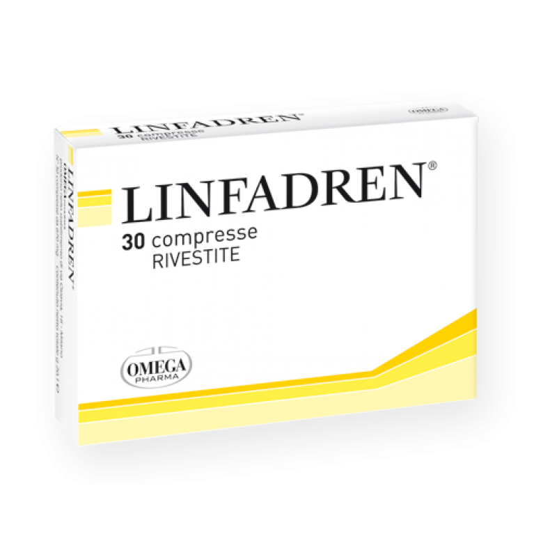 Linfadren - Integratore drenante per gambe stanche e pesanti - 30 compresse