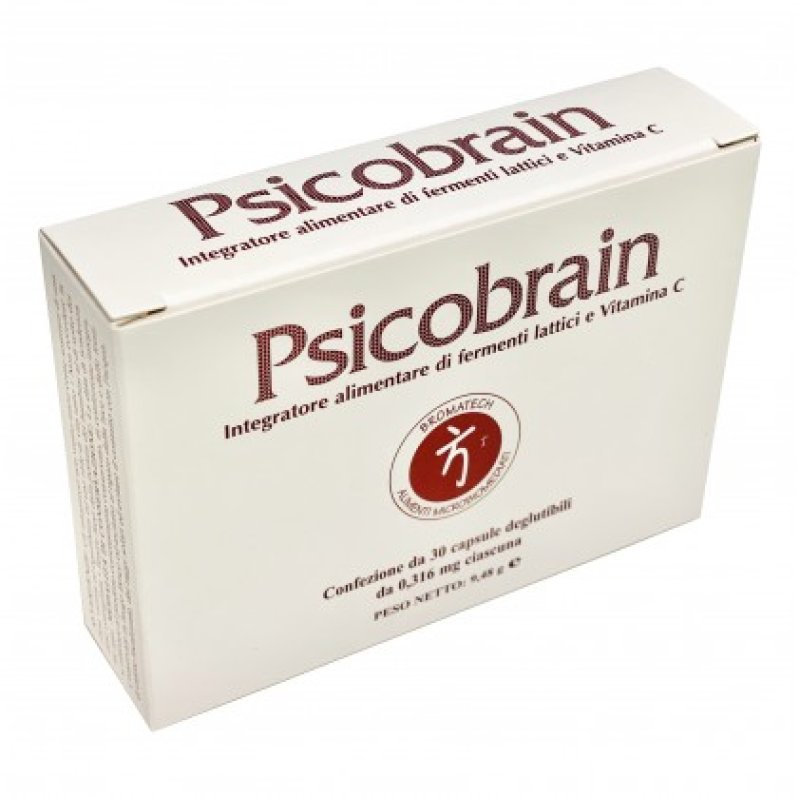 Psicobrain - Integratore per il benessere del sistema nervoso - 30 capsule