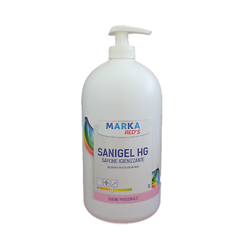 Sanigel - Gel Igienizzante Mani con Alcool al 75% - 1 Litro