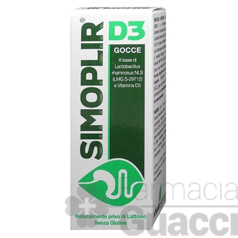 Simoplir D3 Gocce - Integratore per l'equilibrio della flora intestinale - 10 ml