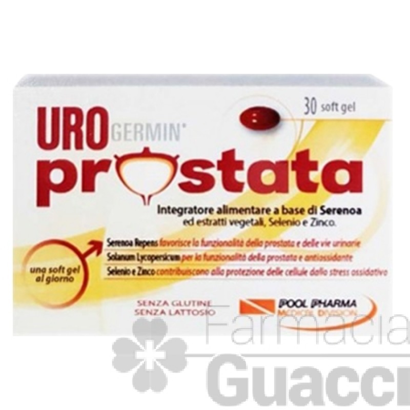 Urogermin Prostata - Integratore per la funzionalità della prostata e delle vie urinarie - 30 capsule