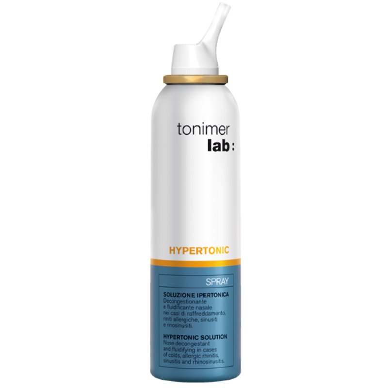 Tonimer Lab Spray Hypertonic Soluzione Ipertonica Sterile 125 ml