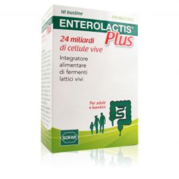 ENTEROLACTIS Plus - Integratore a base d...