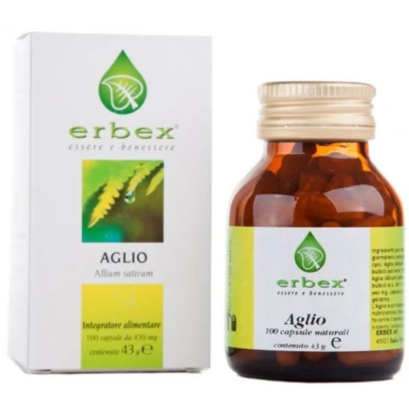 AGLIO 100 Capsule 430mg ERBEX