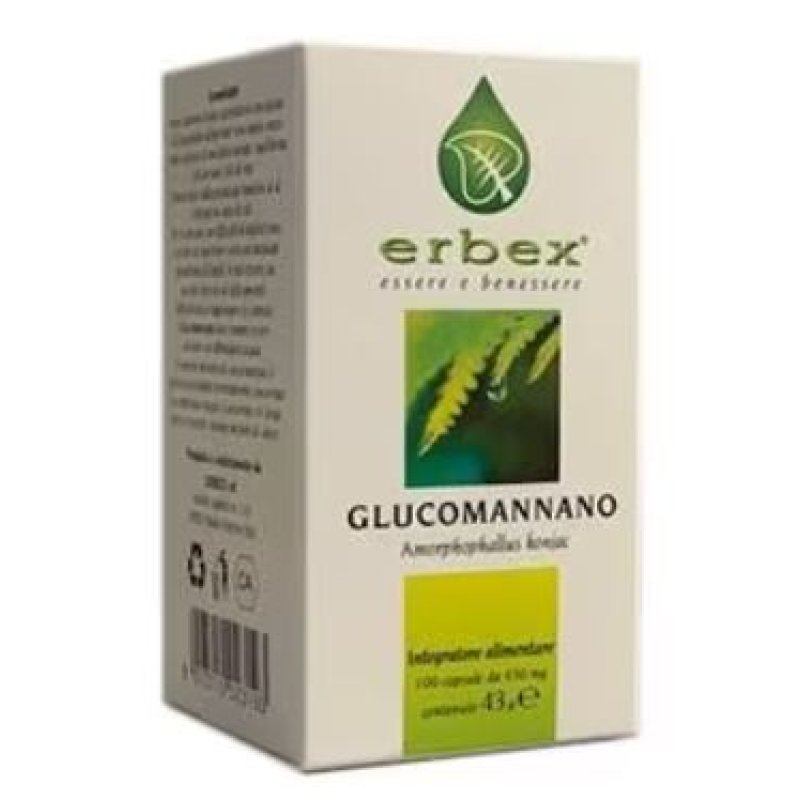 GLUCOMANNANO 100 Capsule ERBEX