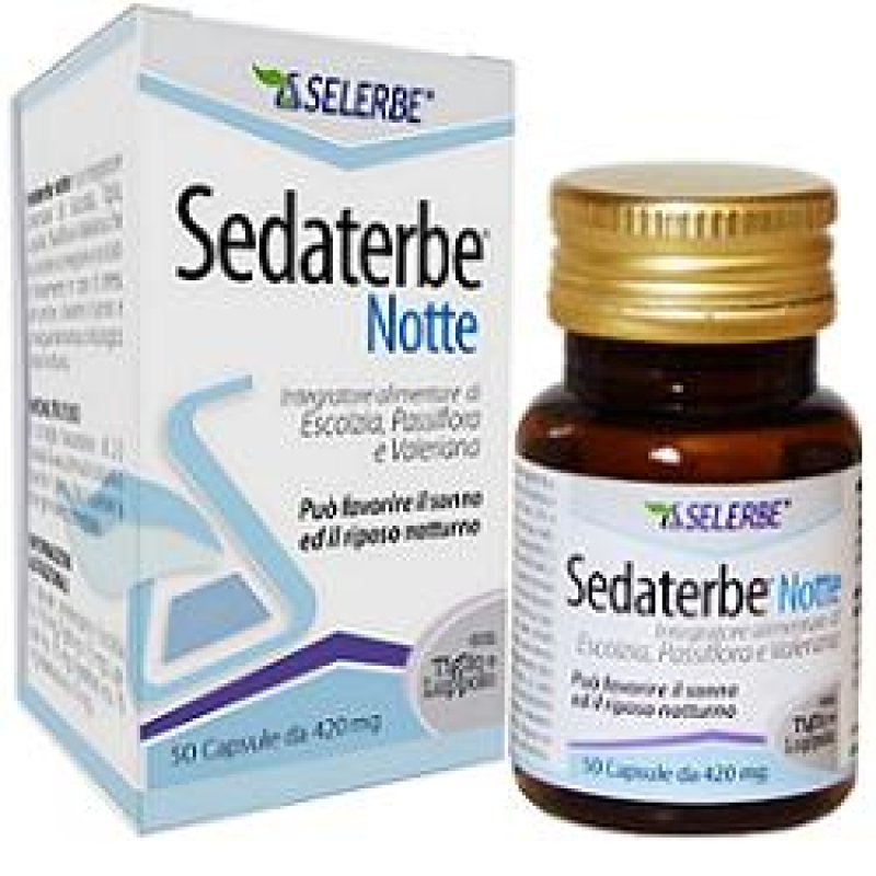 SELERBE SEDATERBE NOTTE 50 Capsule