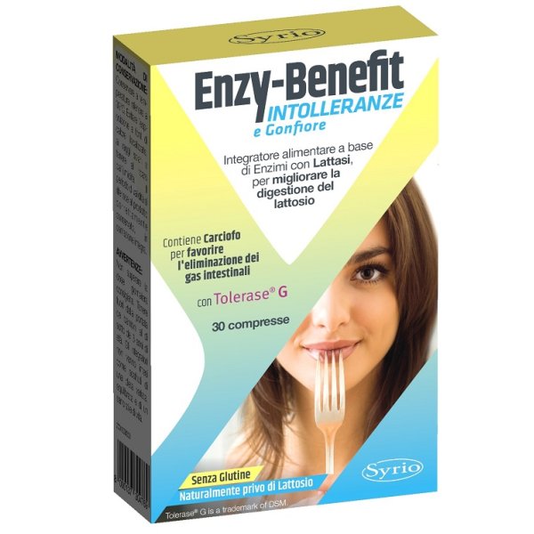 ENZY-BENEFIT Intolleranze30Compresse