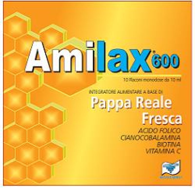 AMILAX 600 10 Flaconcini 10 ml