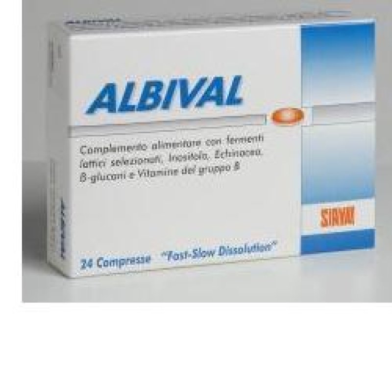 ALBIVAL 24 Compresse