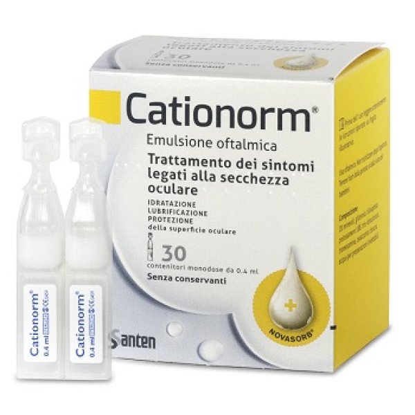 CATIONORM Gocce 0,4ml 30 M-Dose