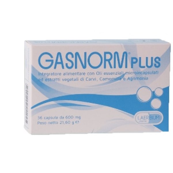 GASNORM Plus 36 Opercoli 650mg