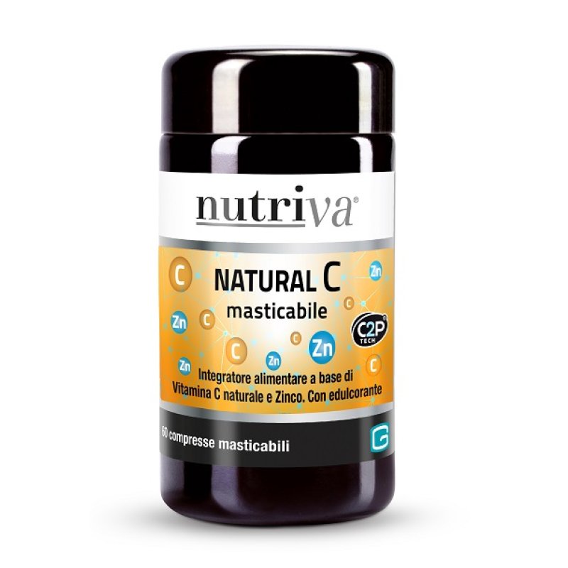 NUTRIVA Natural C 60 Compresse mast.