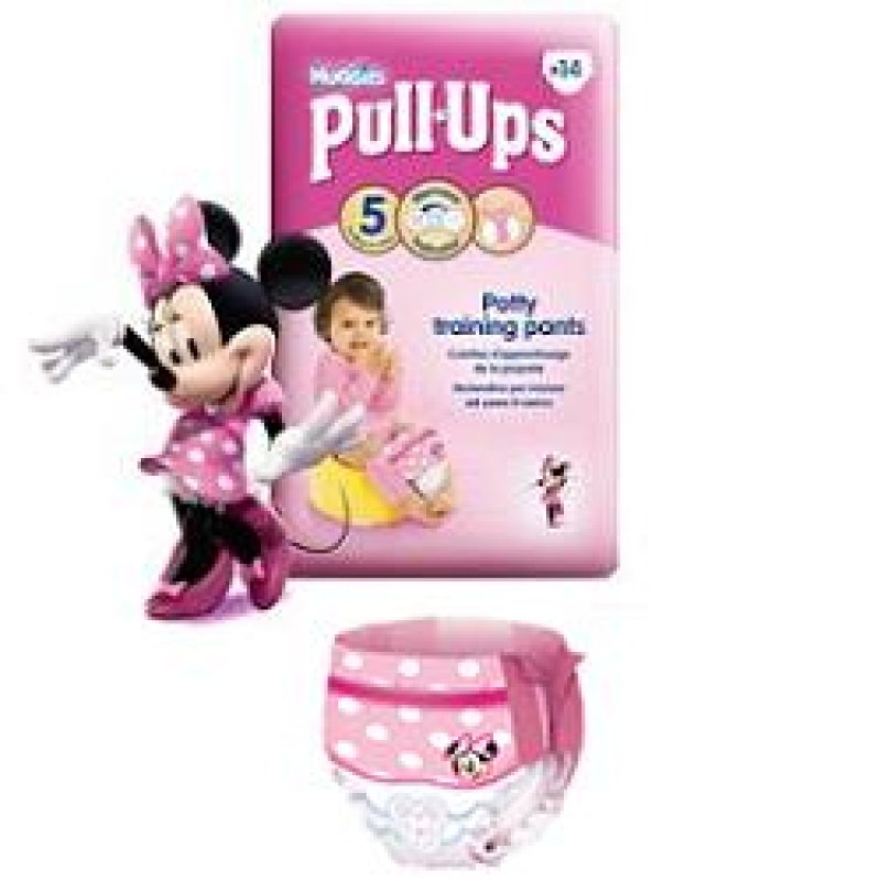 HUGG.P-Ups Girl S  8-15Kg 16pz