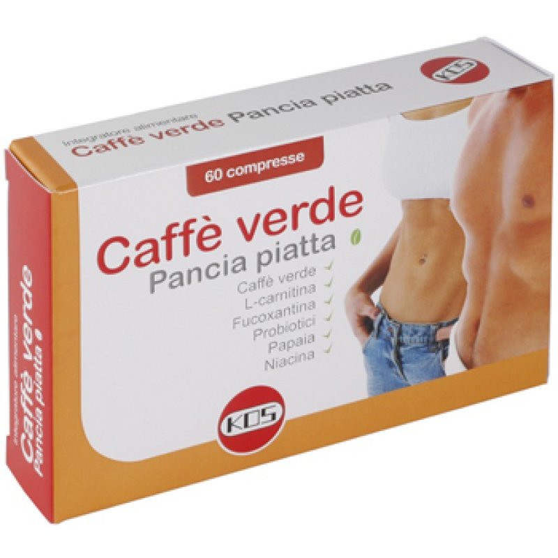 CAFFE'VERDE PanciaPiatta 60Compresse