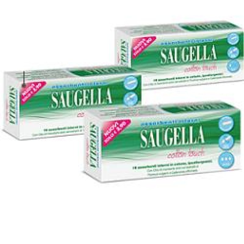 Saugella Cottontouch Assorbenti Interni cotone Regular 16 pezzi