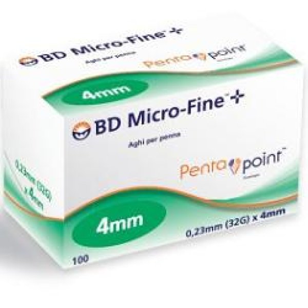 Ago BD Microfine Penta Point 100 Aghi pe...