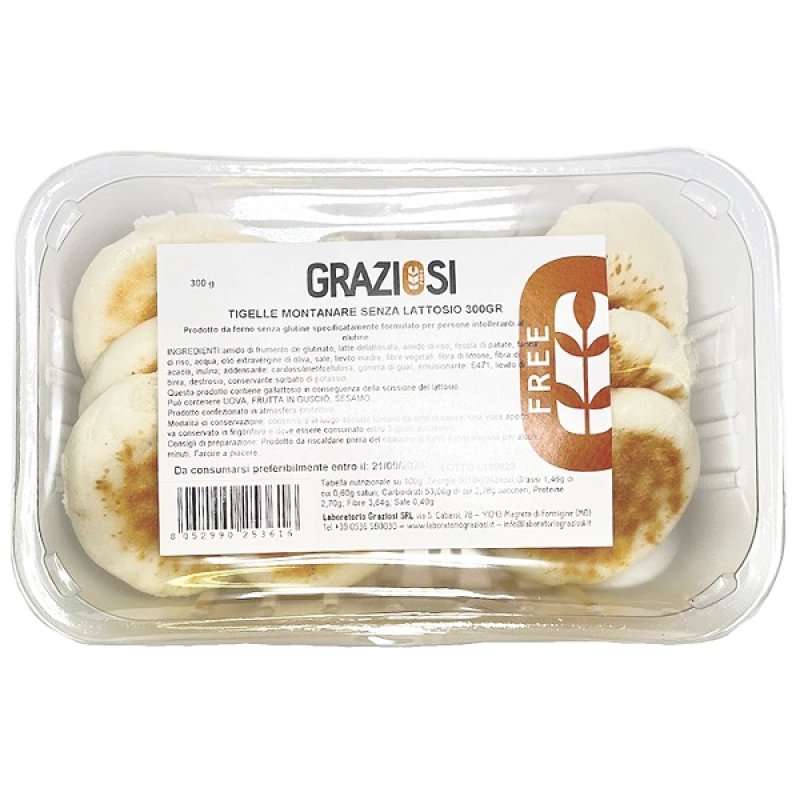 GRAZIOSI Tigelle Montanara300g