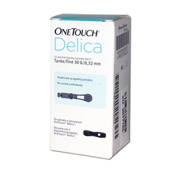 OneTouch Delica 25 Lancette Pungidito