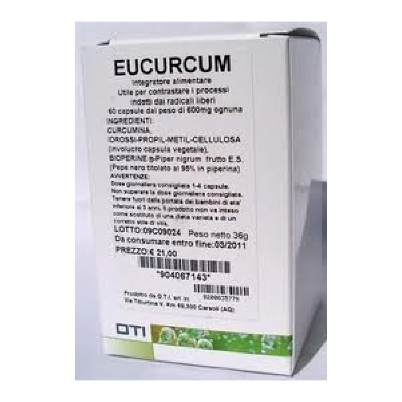 EUCURCUM 60 Capsule 400mg OTI