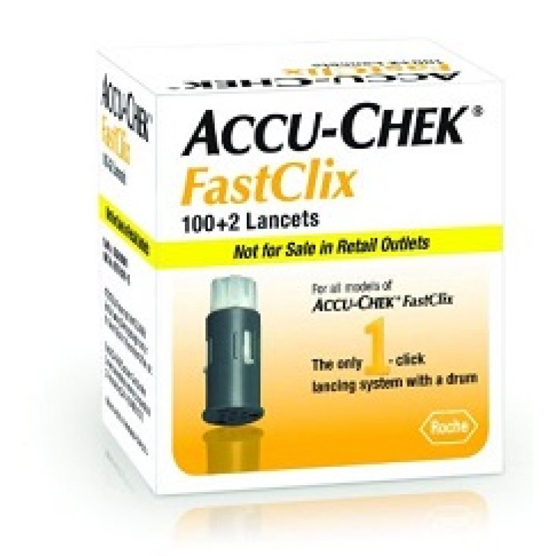 ACCUCHEK Fastclix 102 Lancette