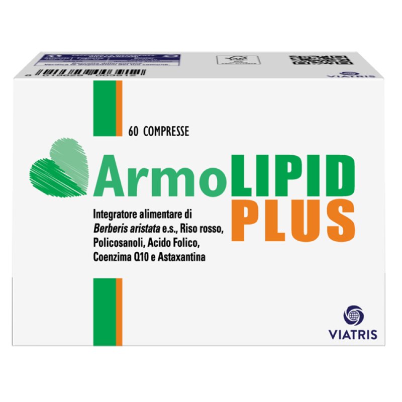 ArmoLIPID PLUS - Integratore alimentare per il controllo del colesterolo - 60 compresse