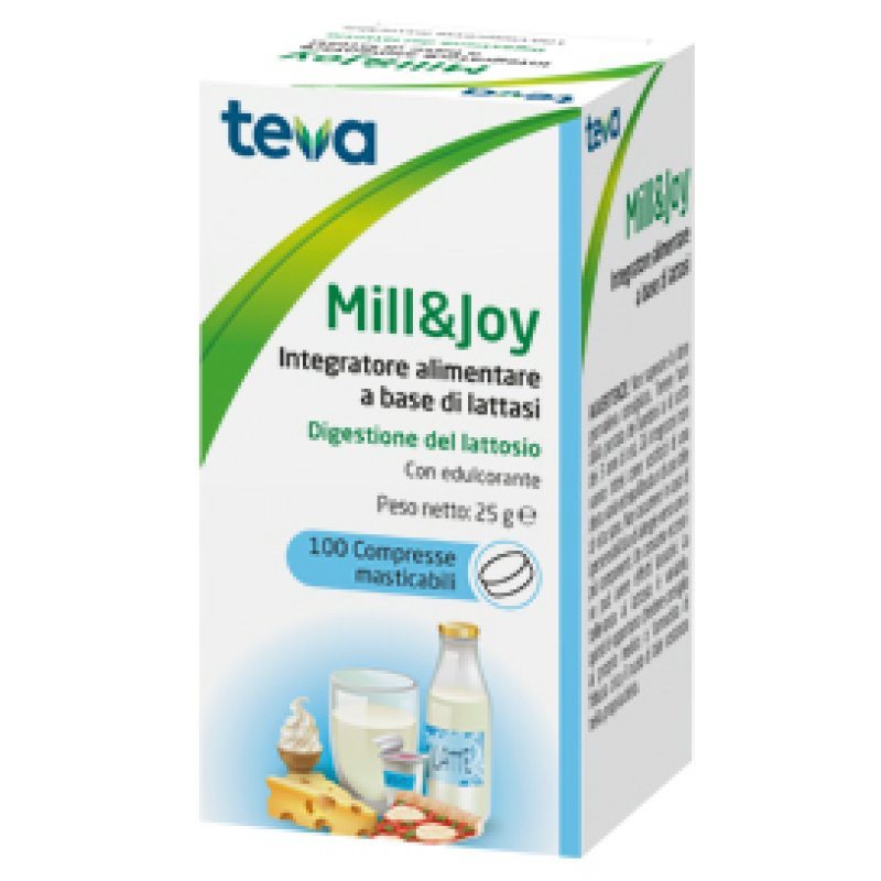 MILL&JOY 100 Compresse mast.TEVA