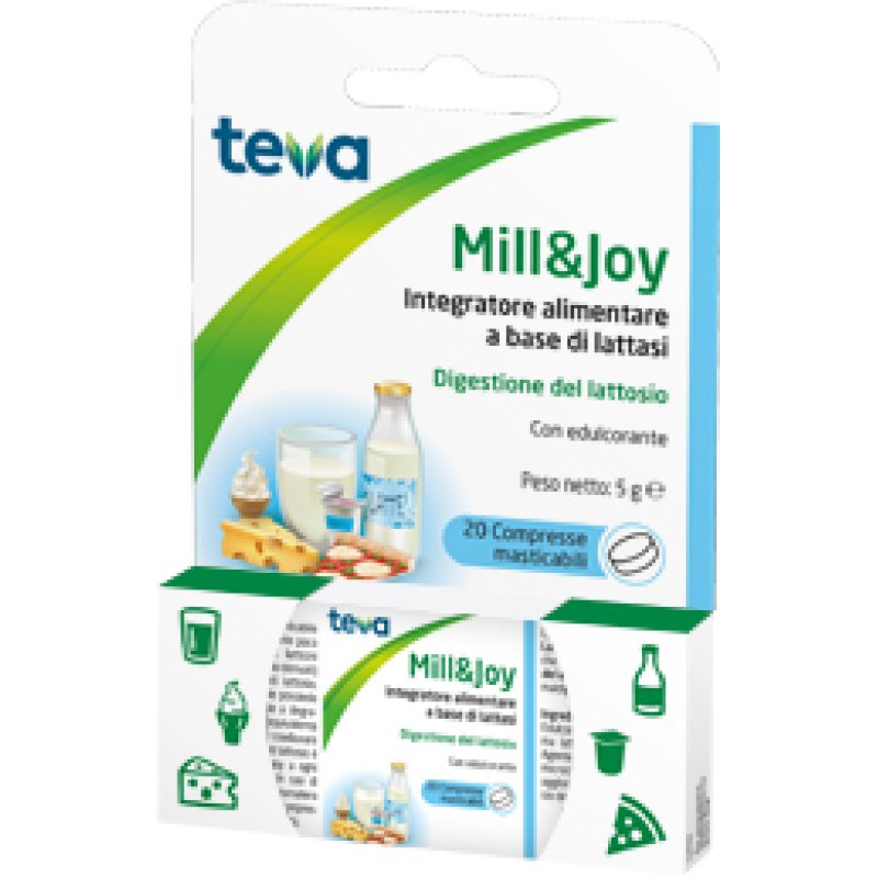 MILL&JOY  20 Compresse mast.TEVA