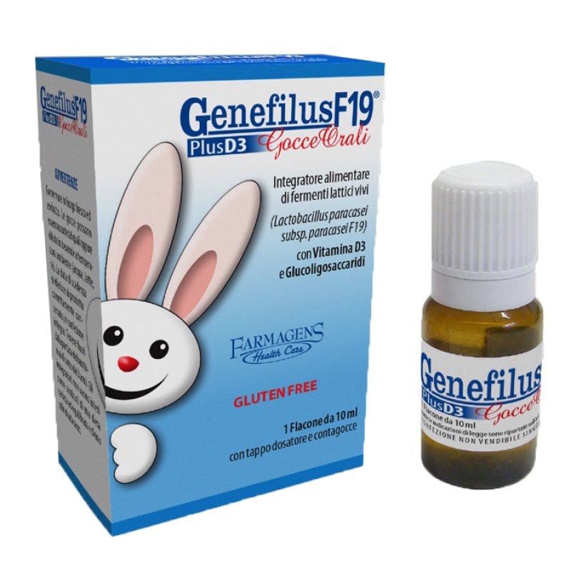 GENEFILUS F19 Plus D3 Gocce 10ml