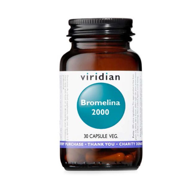 VIRIDIAN Bromelina 2000 30Capsule