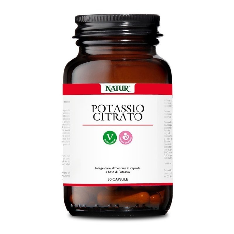 POTASSIO Citrato 30 Capsule NATUR